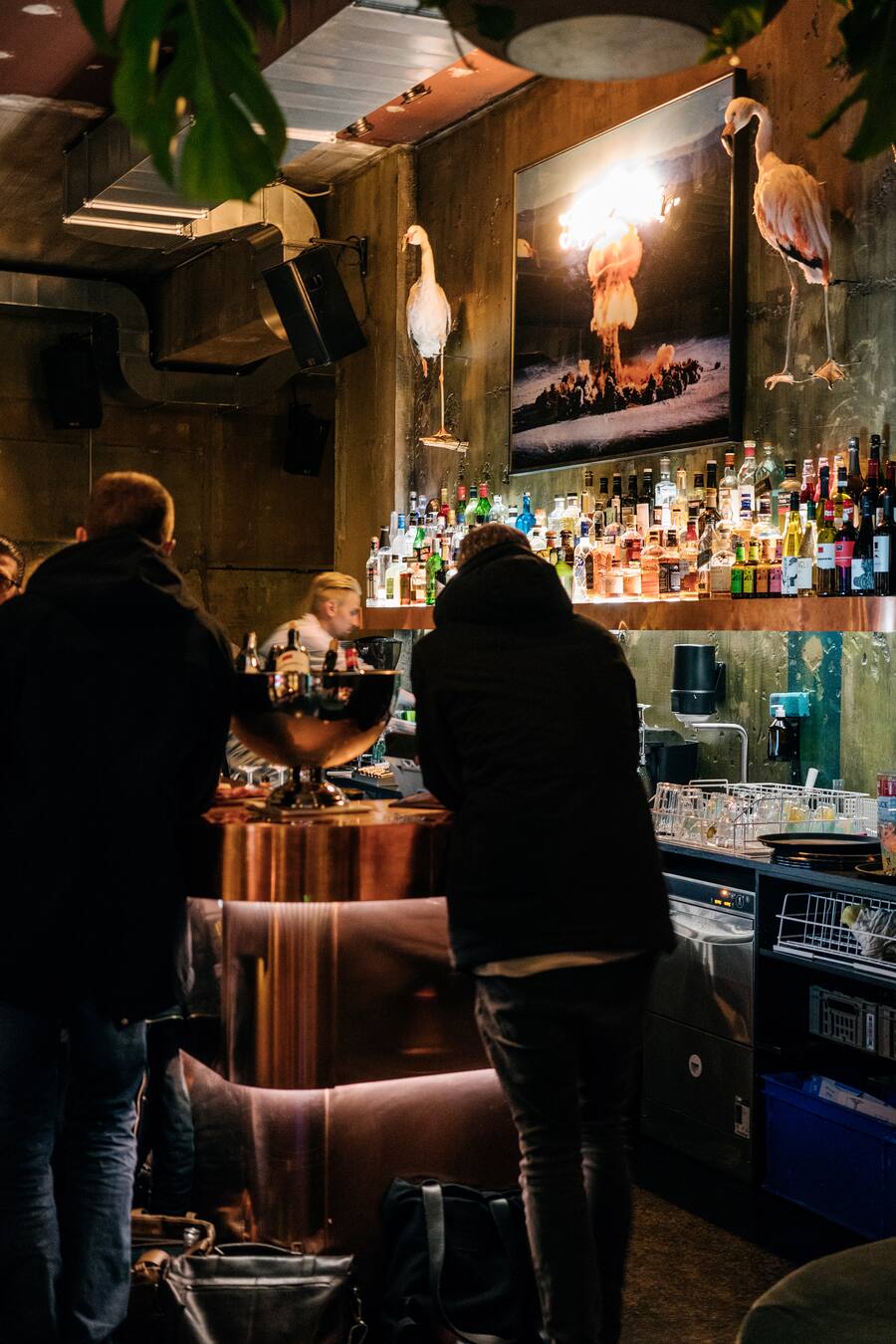 Kupfer Bar im Fat Tony