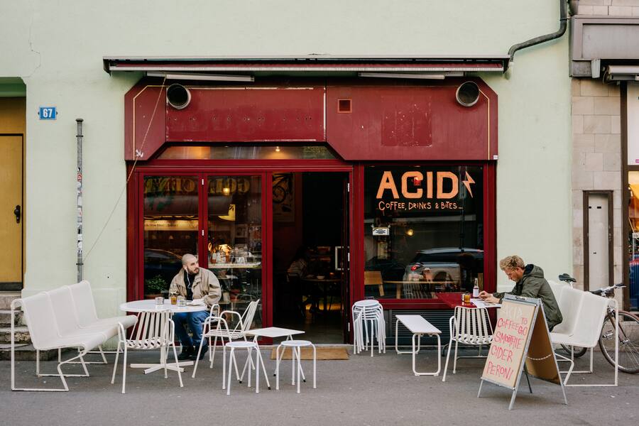 Café Bar ACID an der Langstrasse Zürich