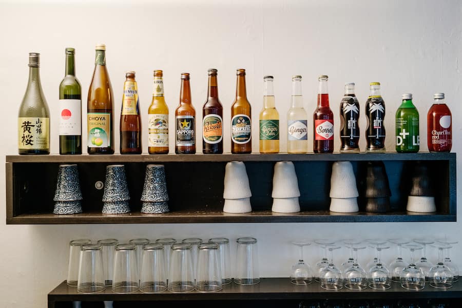 Getränkeauswahl im IKOO