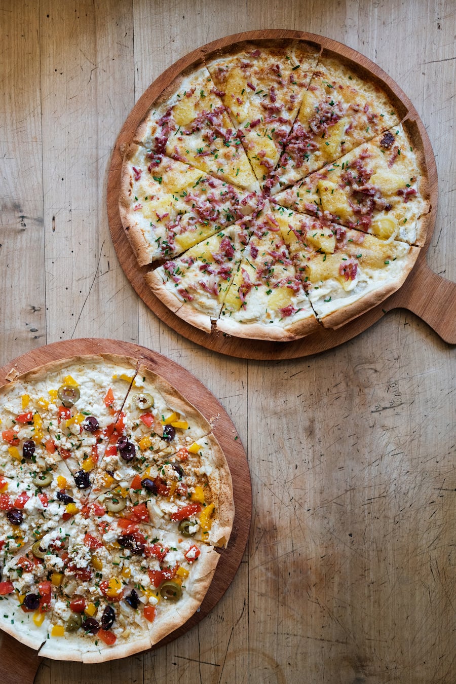 Flammkuchen im Café Henrici Zürich Niederdorf