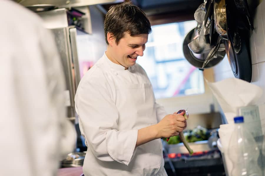 Marius Frehner vom Restaurant Gamper