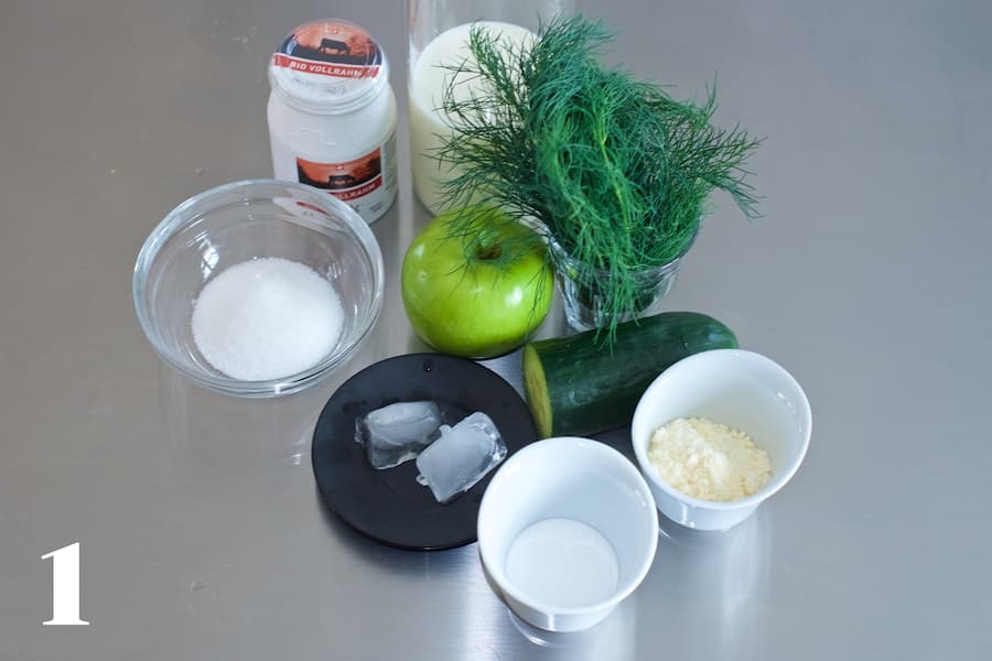 Milchglace mit Dill von Sven Wassmer