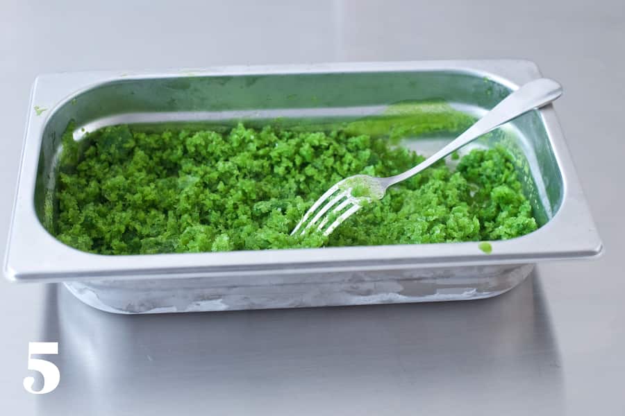 Milchglace mit Dill von Sven Wassmer