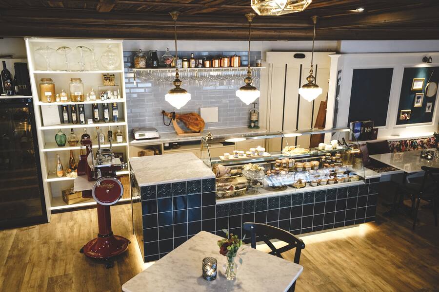 Zermatt Hotel Mirabeau Deli Verkaufsauslage