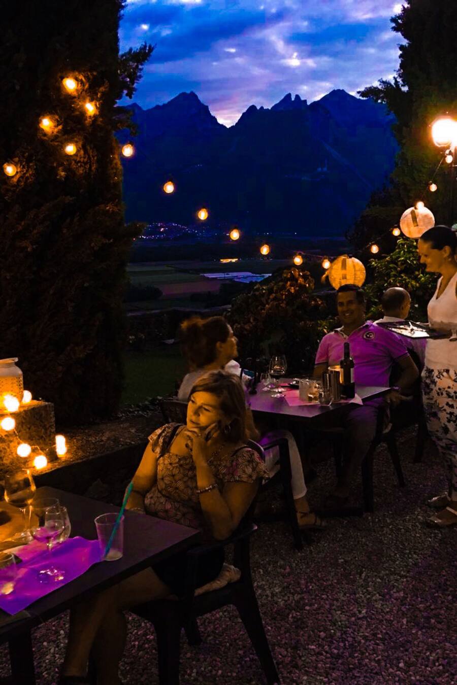 Terrasse Château Maison Blanche