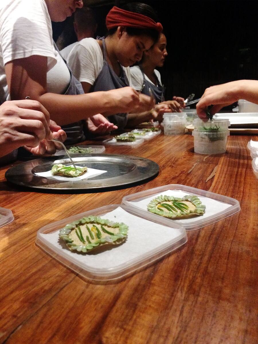 Olivier Bur im Pop-Up Noma Mexico in Tulum