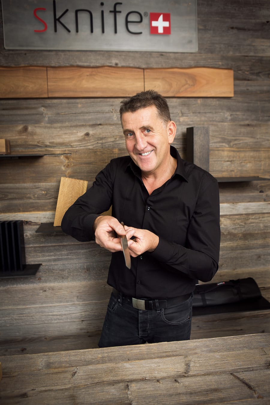 Sknife Steakmesser und Messerblock