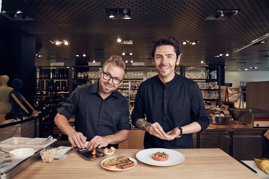 Nenad Mlinarevic kocht nach Park Hotel Vitznau in Zürich mit Thomas Brandner