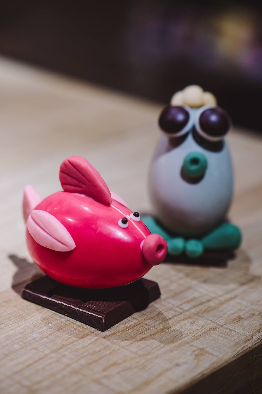 Osterhasen Schokolade Globus