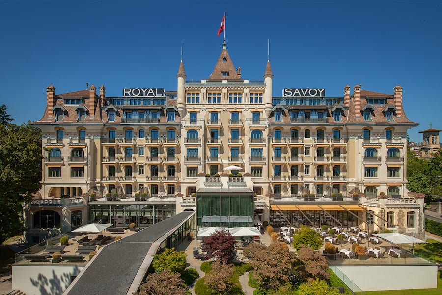 Royal Savoy Lausanne Aussenansicht