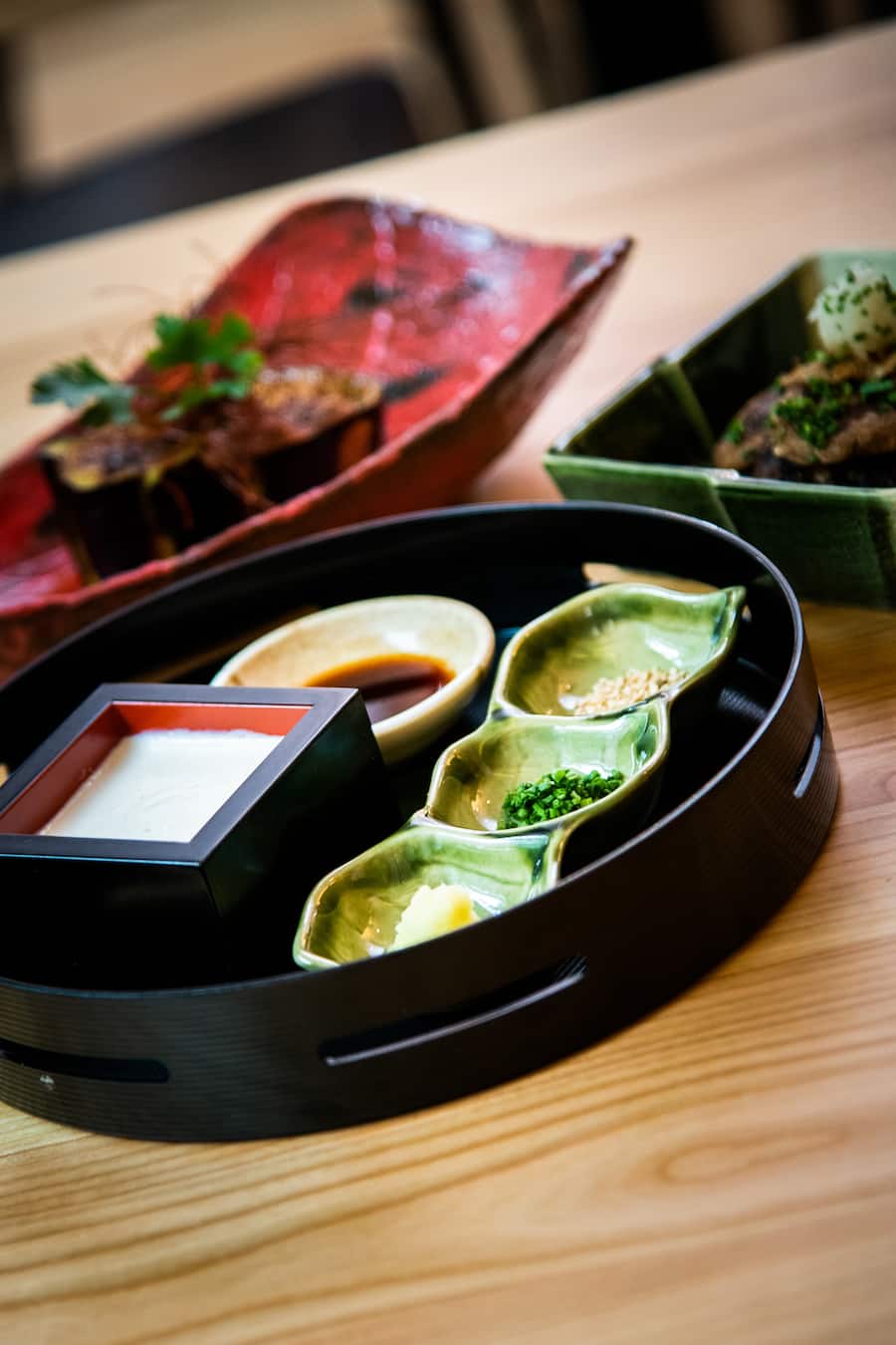 Aubergine und Shitake im Sala of Tokyo