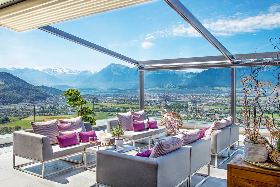 «Panorama» Steffisburg Terrasse