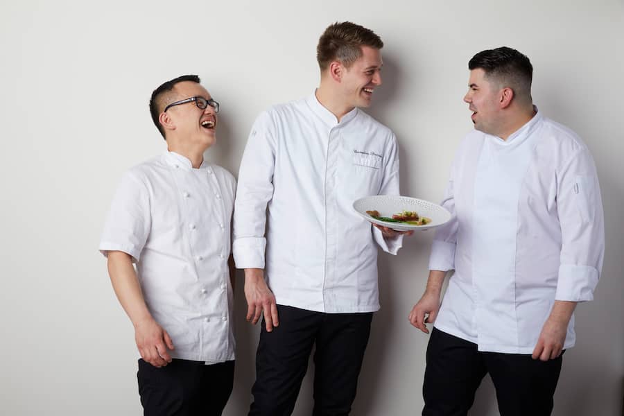 Cornelius Speinle und sein Team