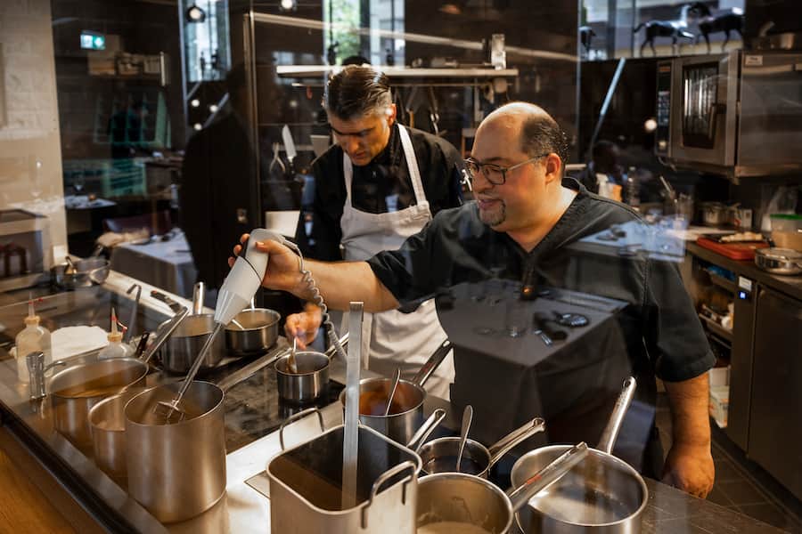 27.08.2020; Zrich: GM Channel; Portrait von Antonio Colaianni Restaurant Ornellaia; Chefkoch Antonio Colaianni im Restaurant Ornellaia in Zrich. © Valeriano Di Domenico