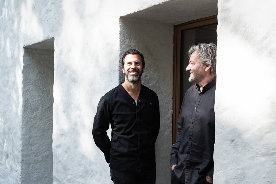 Andreas Caminada und Gion A. Caminada in Fürstenau