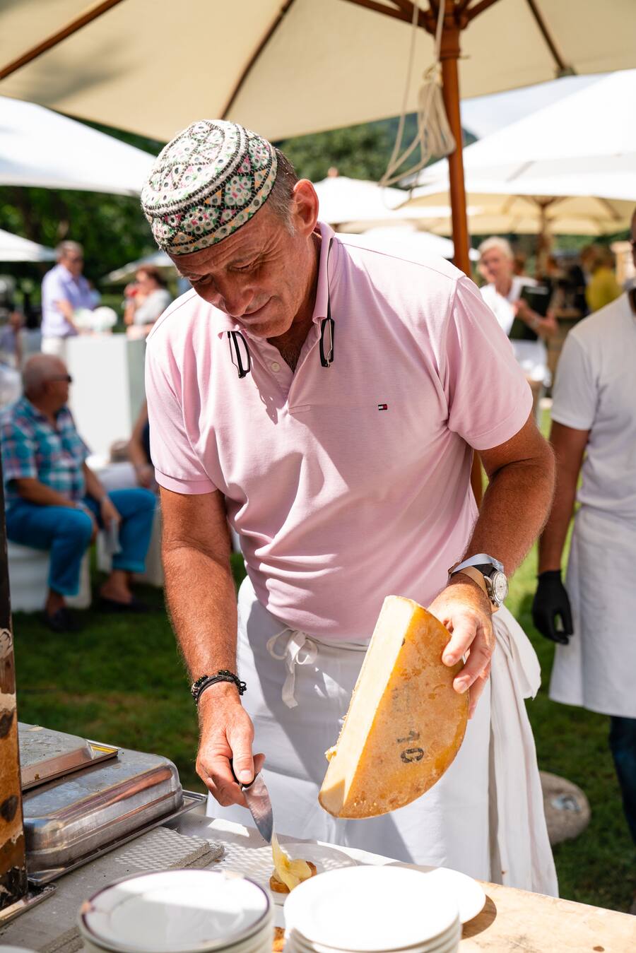 HP Reist - Abländschner Raclette -Gault&Millau Garden Party - Sonntag, 15. August 2021 - Copyright Olivia Pulver