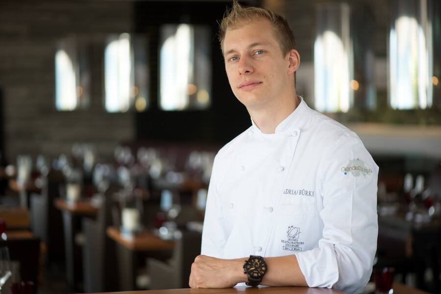 Küchenchef Adrian Bürki