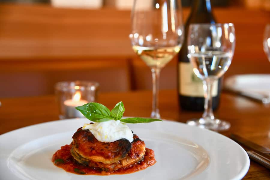 Parmiggiana im Ristorante Amalfi Zürich