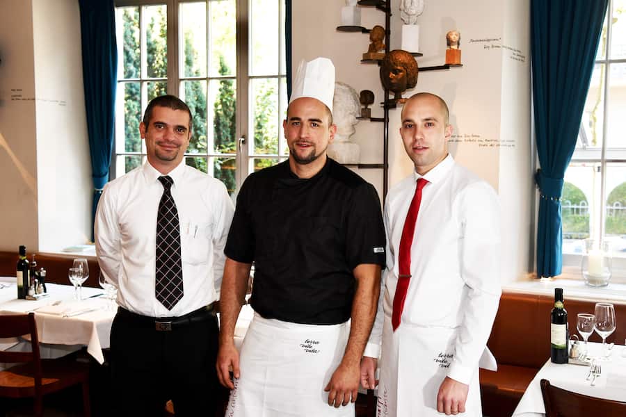 Führungsteam des Ristorante Amalfi Zürich
