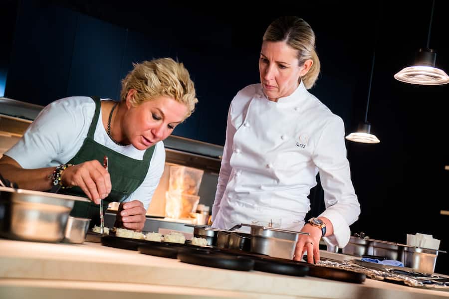 Ana Ros und Clare Smyth