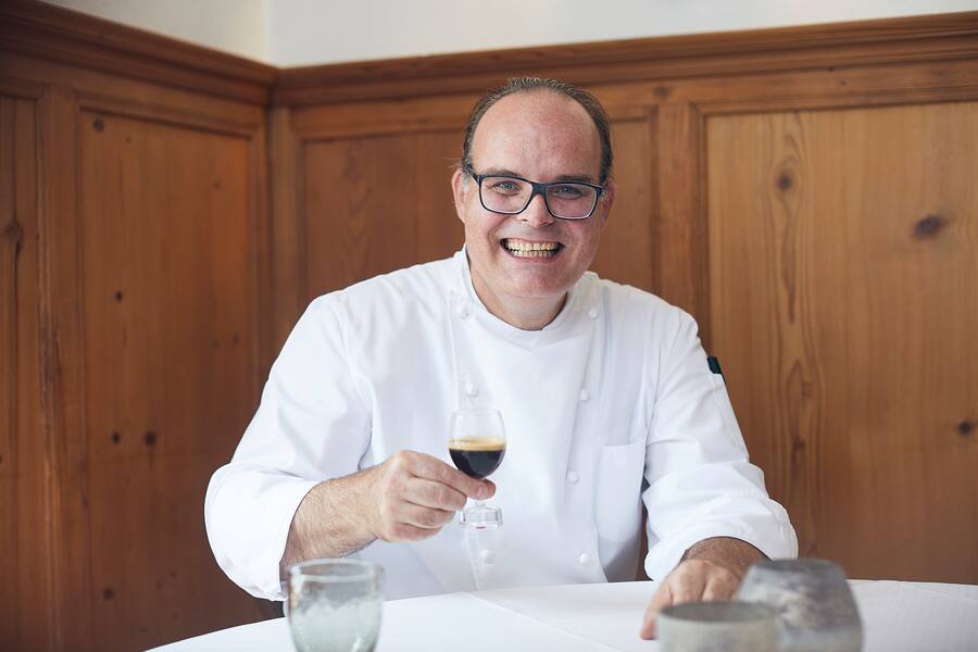 Arno Abächerli, Auberge de la Croix Blanche, Route de Donatyre 22, 1583 Villarepos, 09.09.2019, Foto Lucia Hunziker
