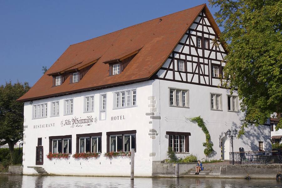 Büsingen, Alte Rheinmühle.