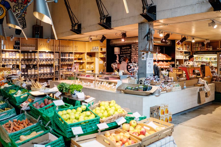 Bachsermärt an der Kalkbreite in Zürich