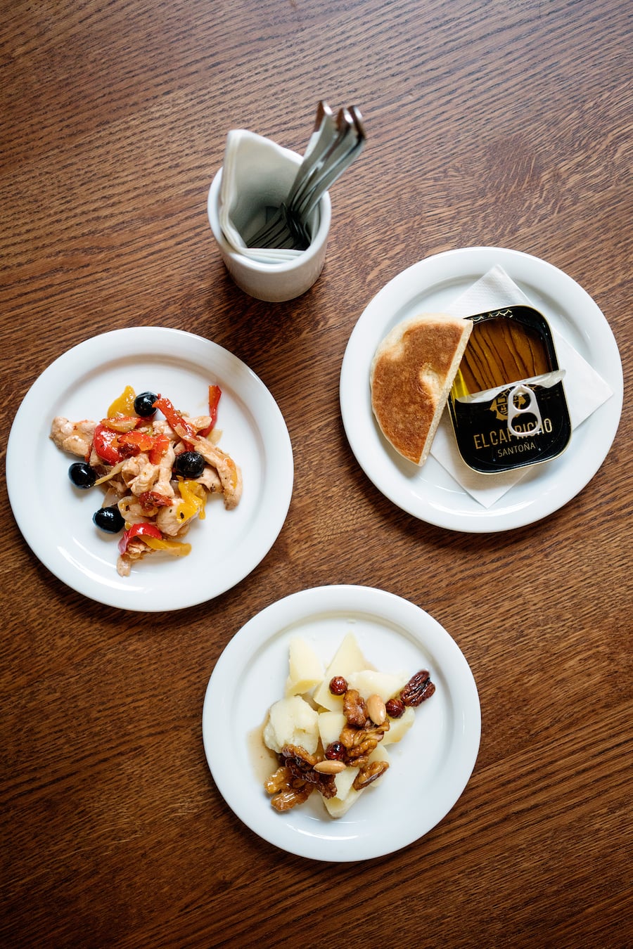 Tapas in der Bar 45 an der Bahnhofstrasse in Zürich