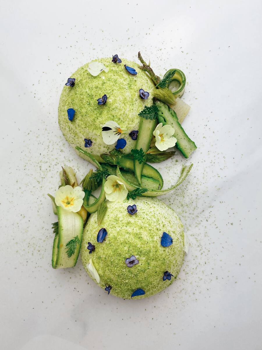 Blanc-manger asperges