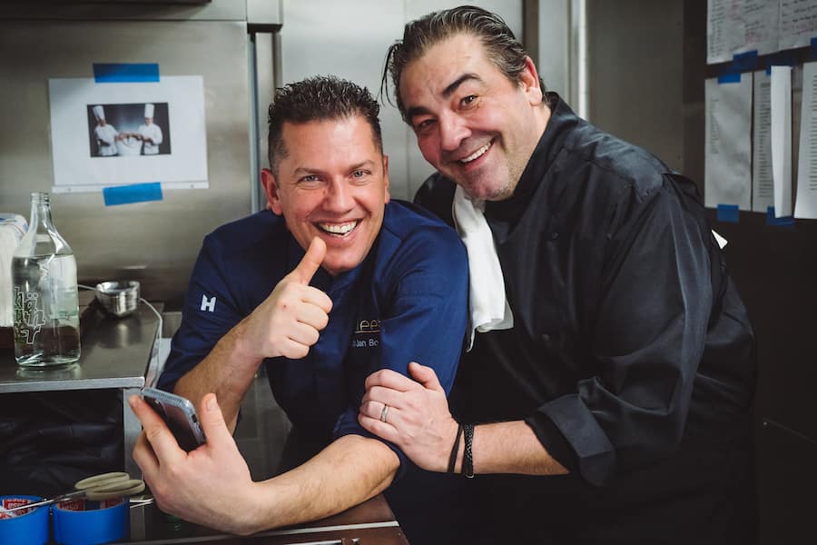 Jacob Jan Buerma, Juan Amador - Eight Stars & Six Hands Dinner mit Jacob Jan Buerma, Juan Amador, Laurant Eperon - Baur au Lac, Zürich - Samstag, 25. Januar 2020 - Copyright Olivia Pulver