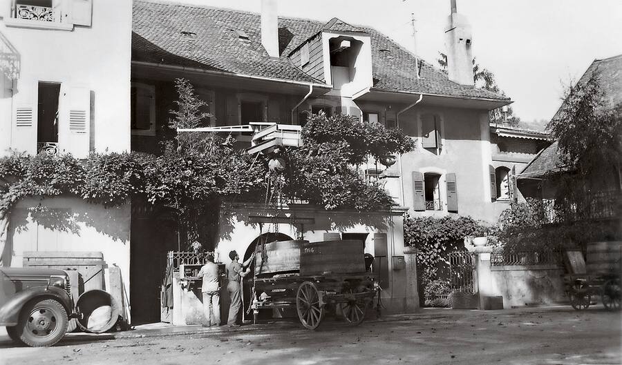 Bovard, Weingut, schwarz/weiss Kopie