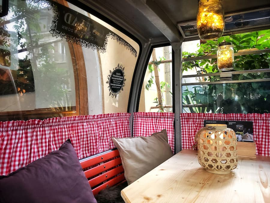 Télécabine du café de Grancy.