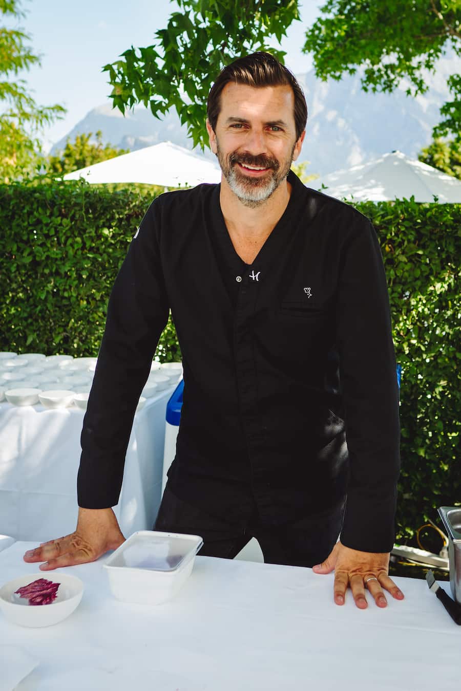 Andreas Caminada, Schloss Schauenstein - Gault&Millau Garden Party - 19. August 2018 - Bad Ragaz - Copyright Olivia Pulver
