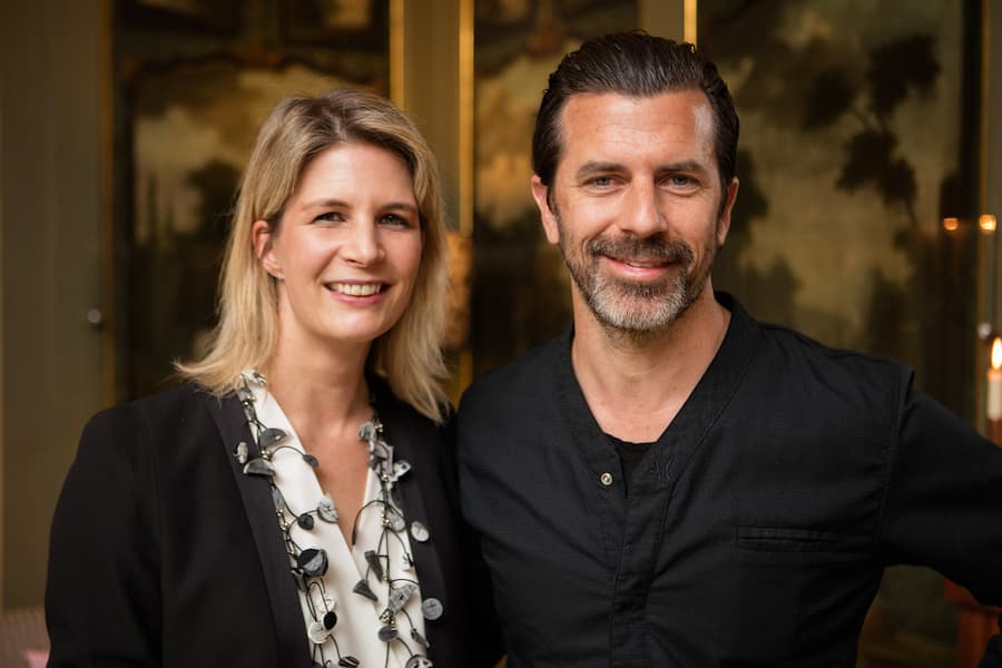 Andreas Caminada und Frau Sarah