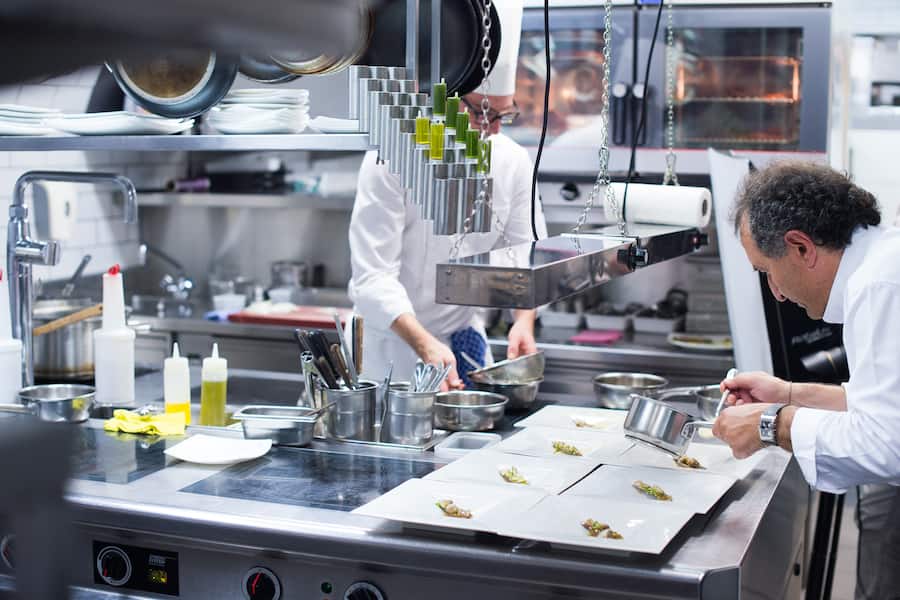 Carlo Crisci am Herd