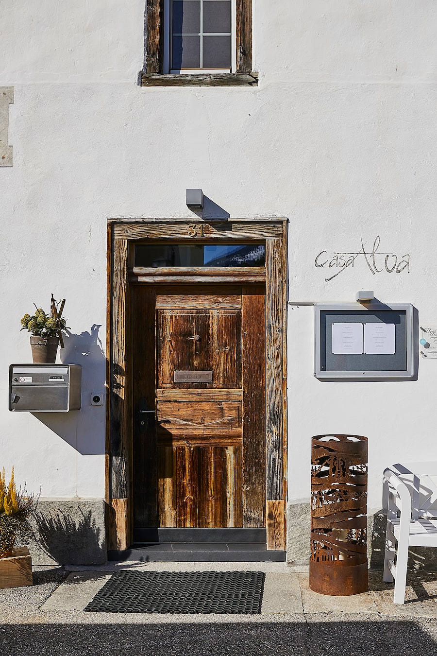 CASA ALVA, Restaurant & Hotel, Reto & Saskia Gadola, GenussGastroGadola GmbH, Via Visut 31, 7014 Trin, am 16.03.2020. Foto Lucia Hunziker