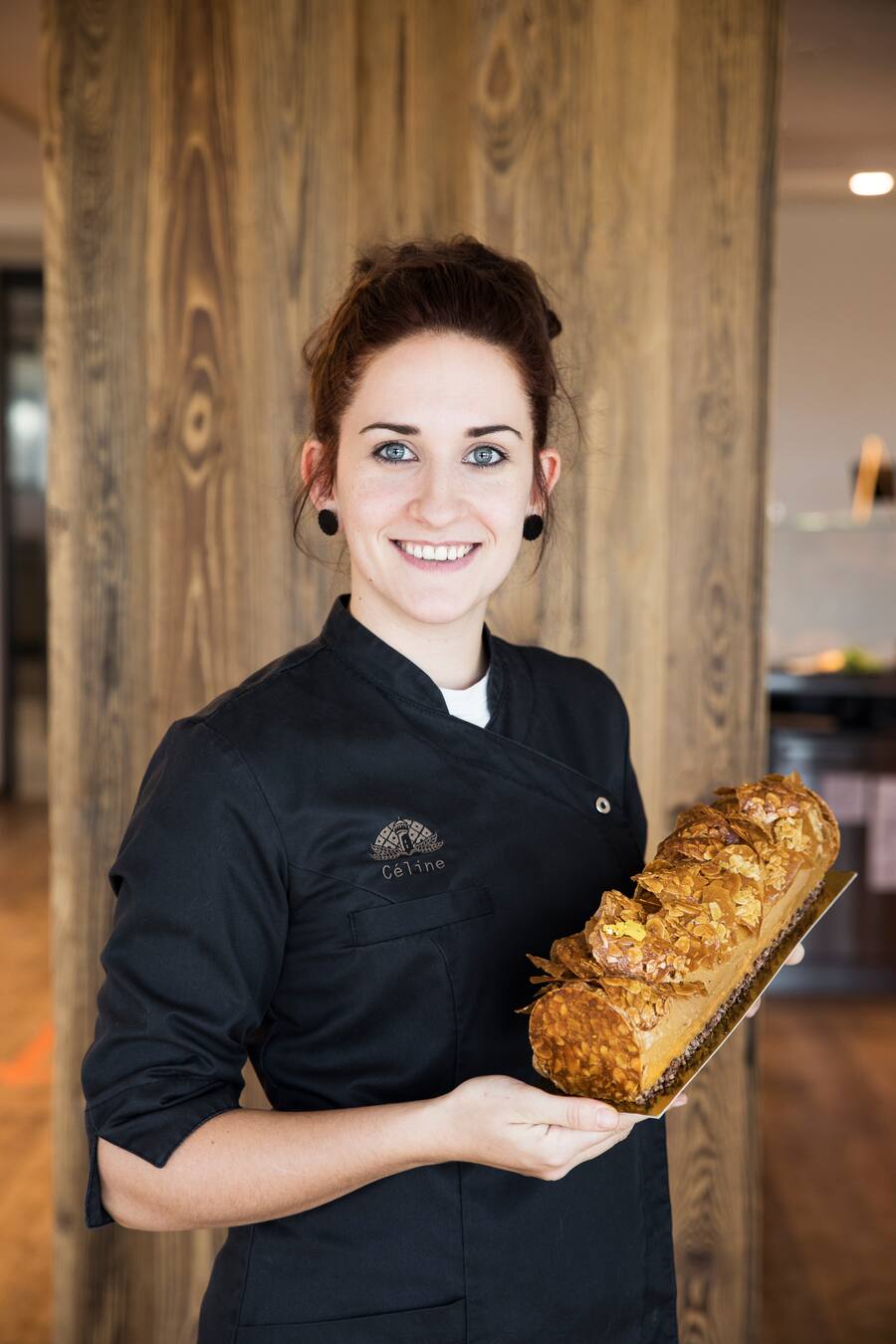 Céline pâtisserie Bezençon bûche Noël 2020