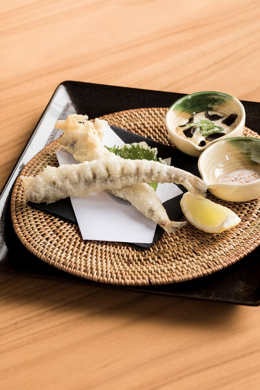 Chedi Andermatt Tempura-Platte