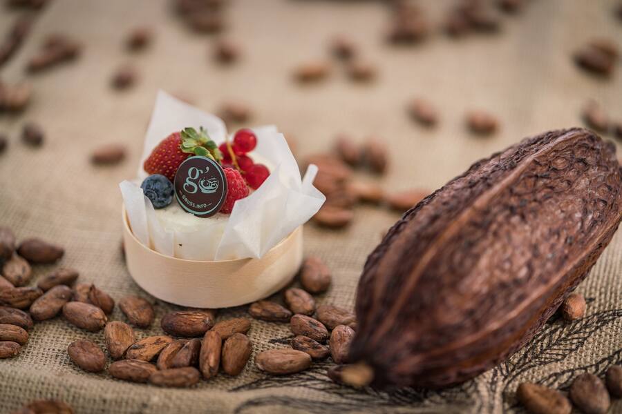 Cheesecake mit Beeren von Stefan Brunner, G'nuss, St. Gallen