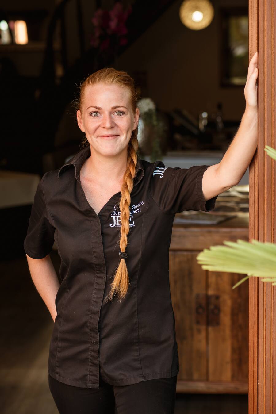 Chefköchin Marie Robert, Restaurant Le Café Suisse, Bex (VD) - 21. August 2018 - Copyright Olivia Pulver