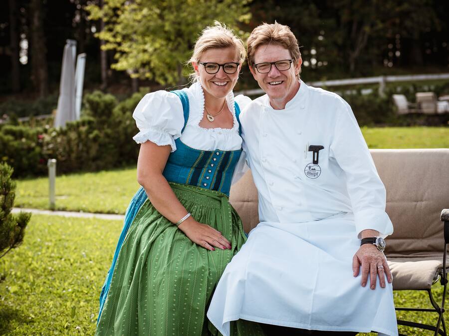 Chefkoch Walter Klose und Frau Manuela Klose, Zum Gupf, Rehetobel - 17. August 2018 - Copyright Olivia Pulver