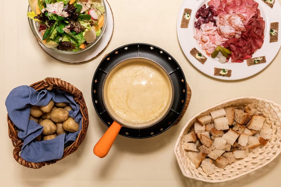 Fondue Rezept von Chez Crettol