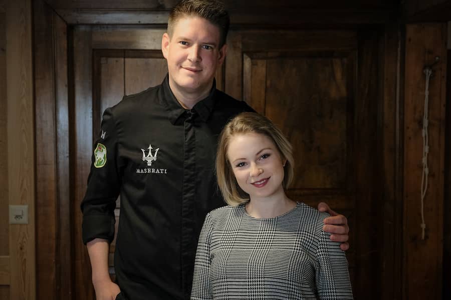 Christian Kuchler und Partnerin Ramona