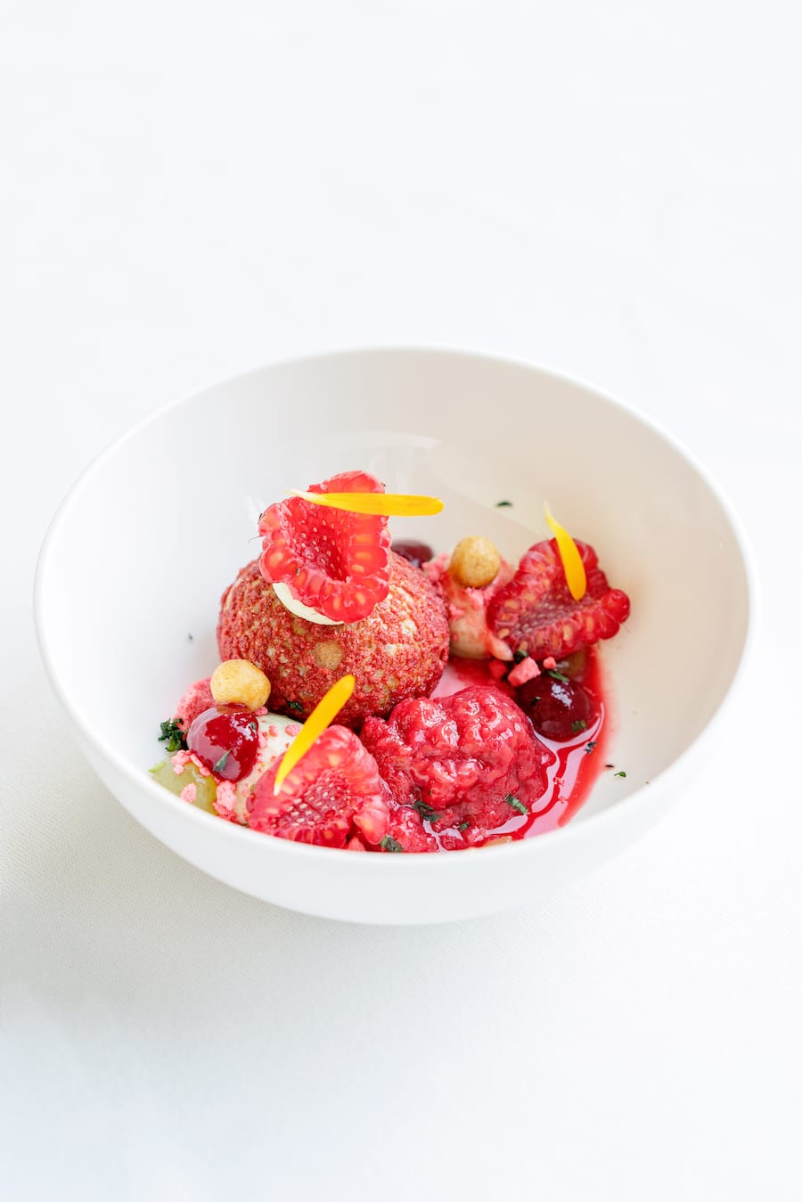 Christophe Loeffel an der GaultMillau Garden Party 2021 in Bad Ragaz