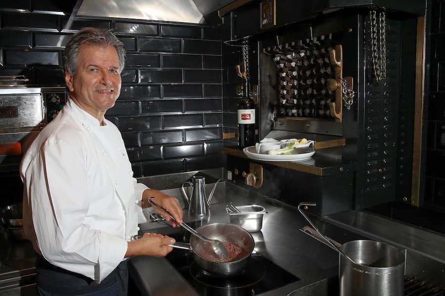 LUGANO, 17.07.2019 - Dario Ranza, Kuechenchef, Ristorante Ciani, Lugano. copyright by www.steineggerpix.com / photo by remy steinegger