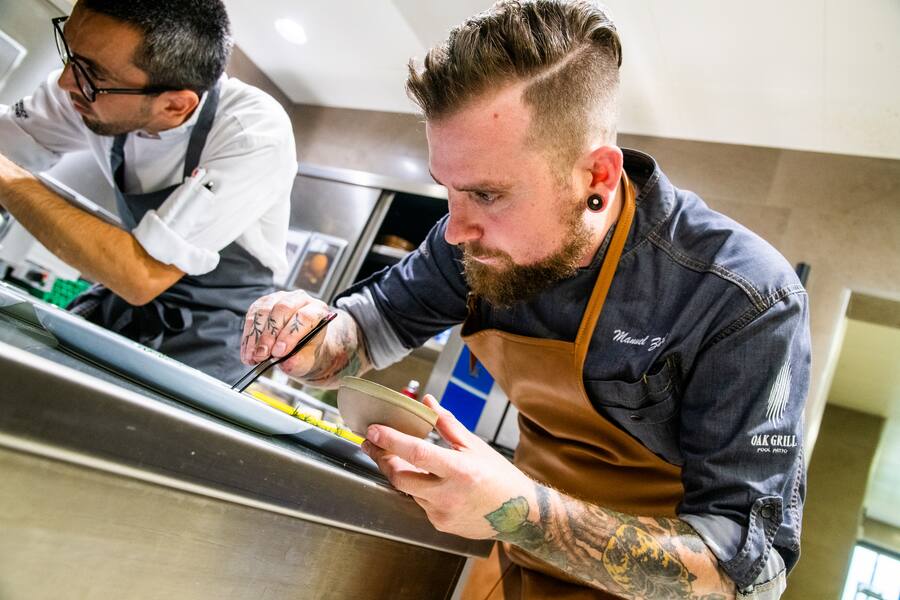 Das Bürgenstock-Festtags-Menue von Mike Wehre und seiner Crew 2020: Manuel Zünd