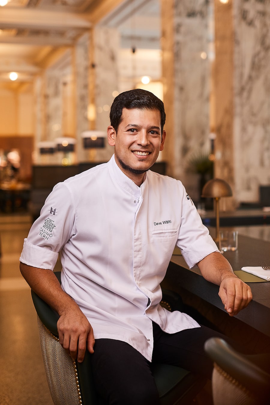 Dave Wälti (Chef Bistrobar), Casino Bern, 10.09.2019, Foto Lucia Hunziker