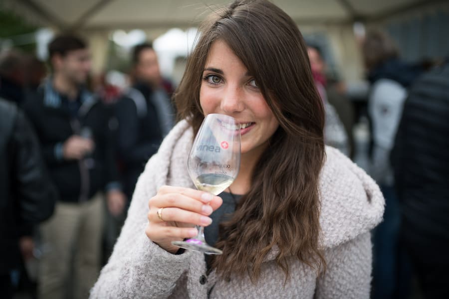 Dégustation à Vinea.