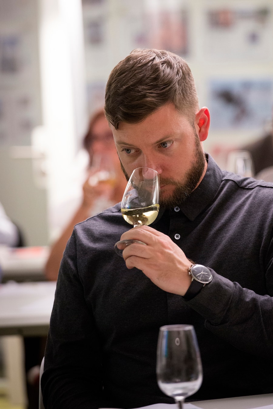 Dégustation de chasselas