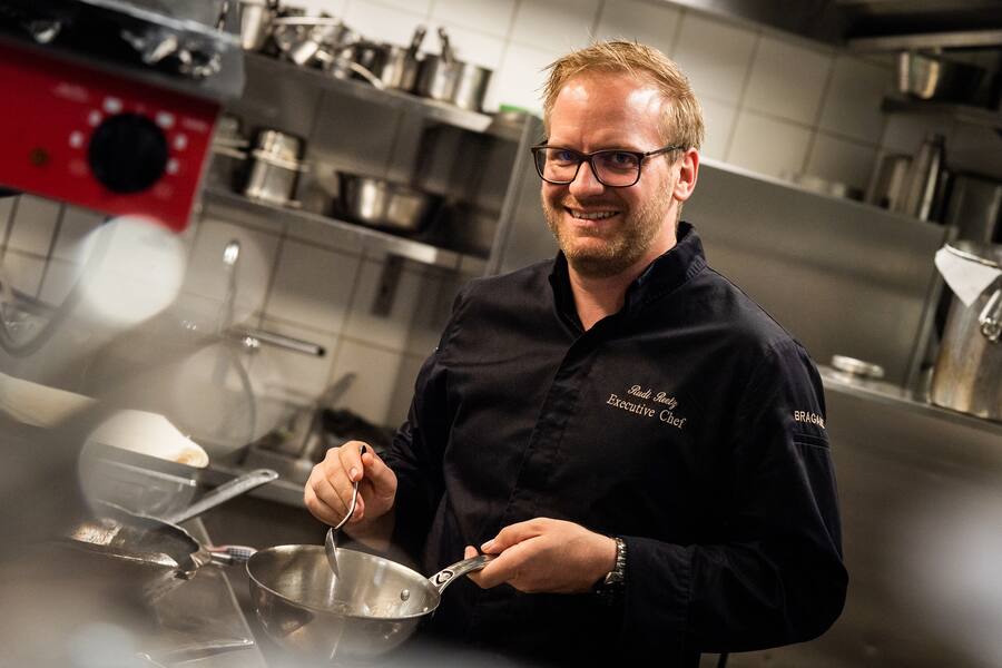 Der Neue: Executive Chef Rudi Reetz.